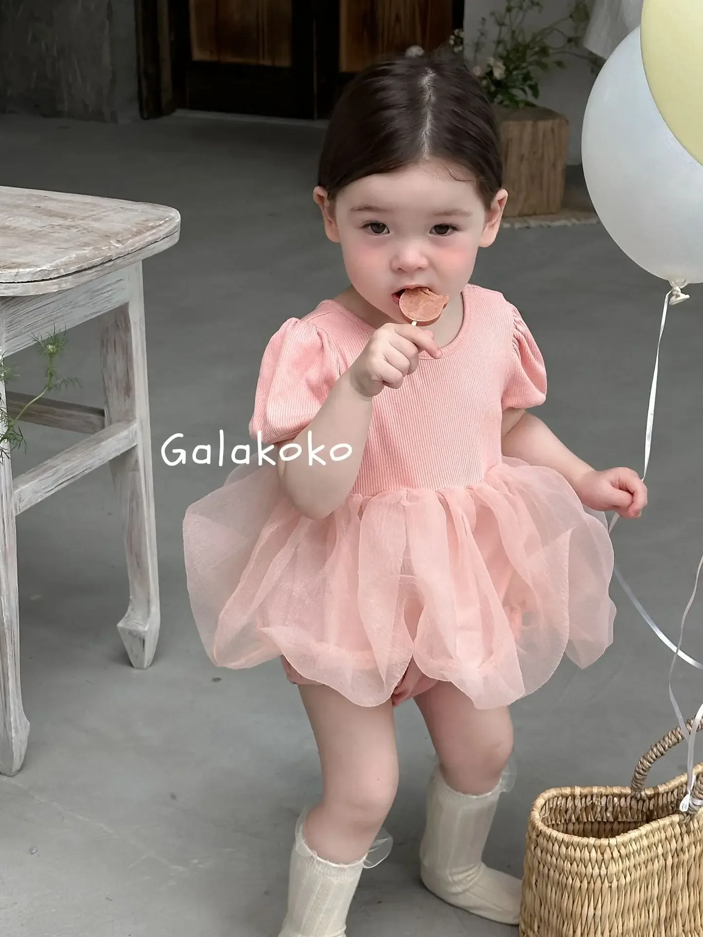 Somenie Summer baby and child conjoined triangle Ha Yi Sha dress crawling dress holiday outing princess dress girl sleeveless