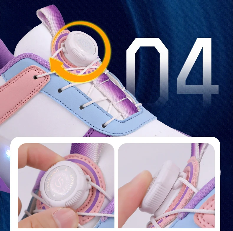 Kid Led Glowing Sneakers USB Charging Luminous Shoes Outdoor Sport Roller Skates Children Four Wheels Boys Girls Casual Shoes
