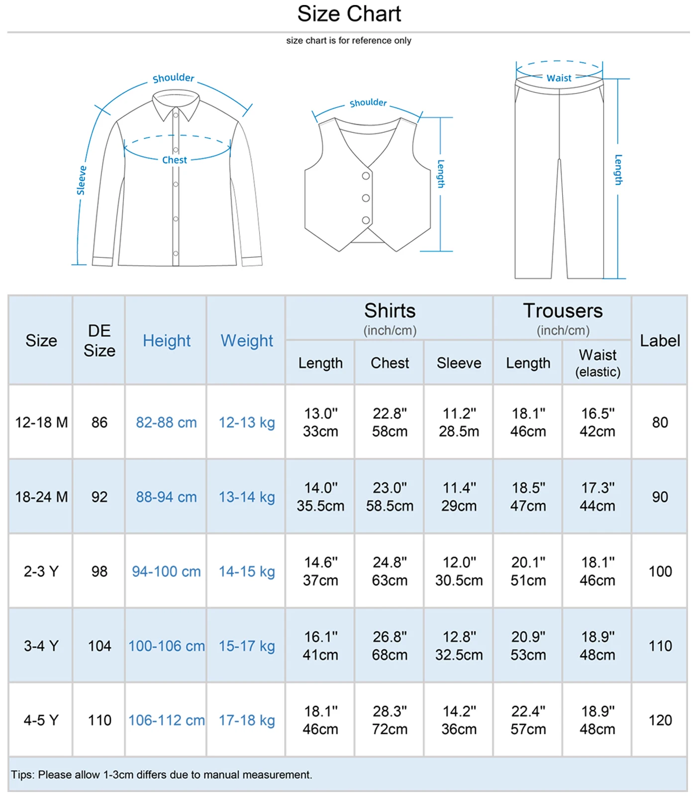 Kids Clothes Boys Wedding Suit Toddler Gentleman Outfit Infant Birthday Baptism Set Baby Formal Party Gift Christening Blazer