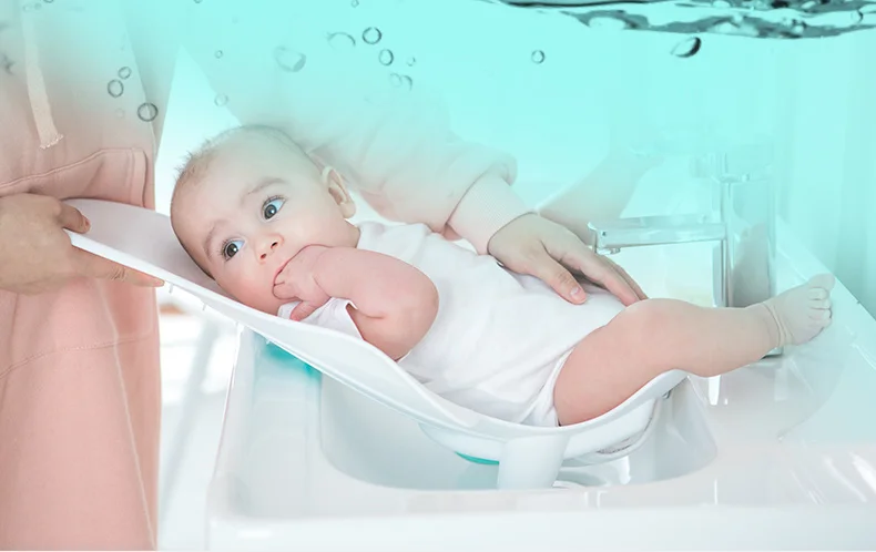 Cute Baby Bath Baby Ass Washing Basin For Baby Newborn Washing PP Tub Portable Infant Can Sit And Lie Down Bath Accessories