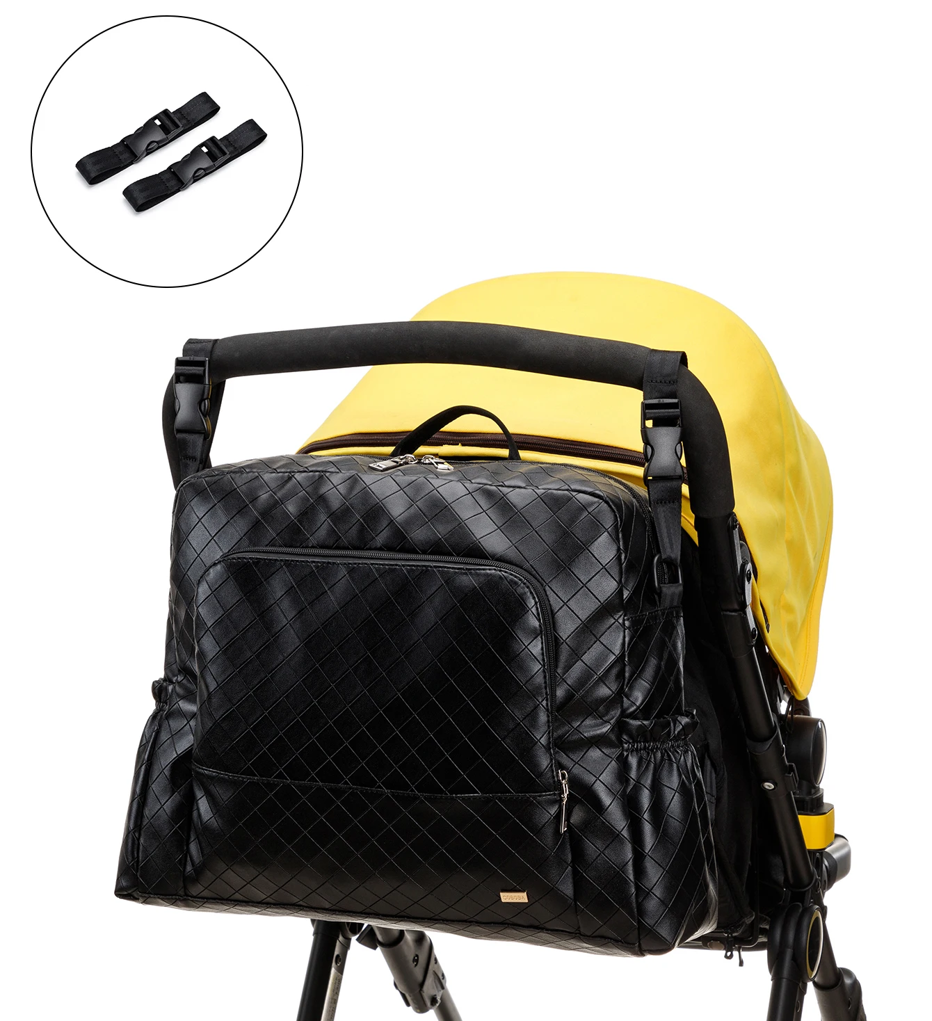 Soboba New Mommy Diaper Backpack Large Capacity Multi-functional Waterproof Diaper Bag for Quick Out Going with 2 Straps