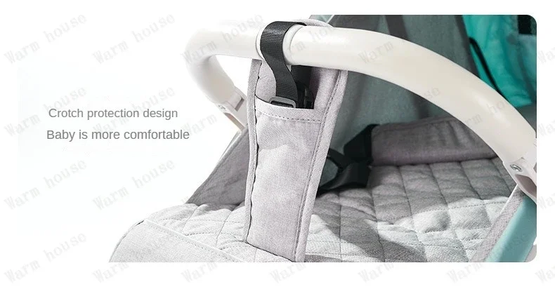Twins baby stroller, can sit or lie down Portable folding baby stroller Detachable Double stroller baby carriage