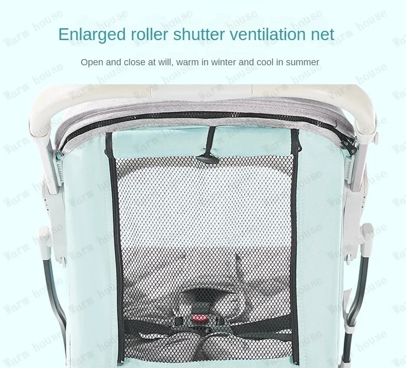 Twins baby stroller, can sit or lie down Portable folding baby stroller Detachable Double stroller baby carriage