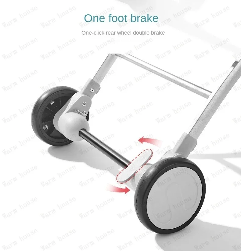 Twins baby stroller, can sit or lie down Portable folding baby stroller Detachable Double stroller baby carriage