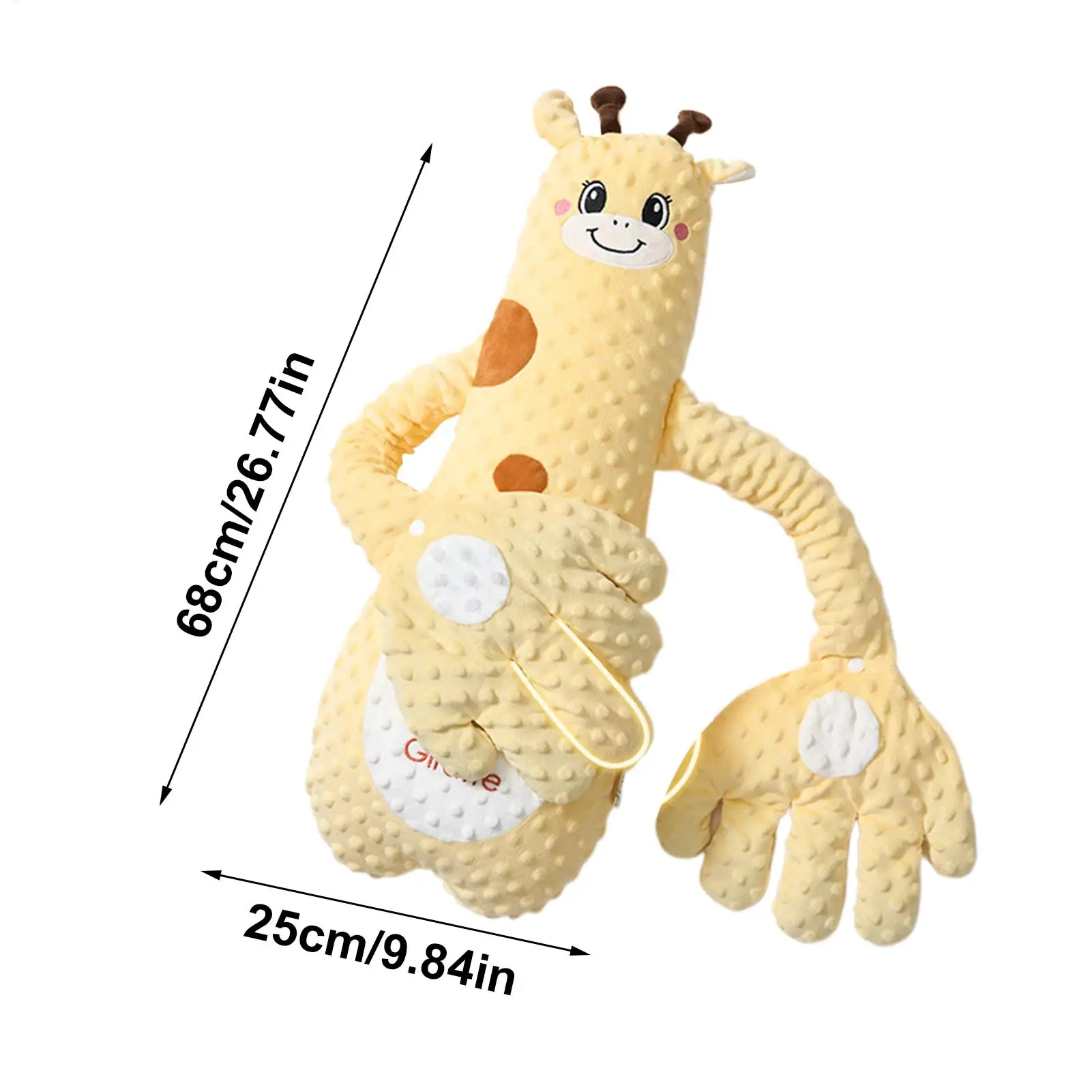 Baby Sleeping Patting Doll with Soothing Palm 3 Modes Remote Control Electric Baby Hand Pillow Stuffed Animal Sleep Soothers