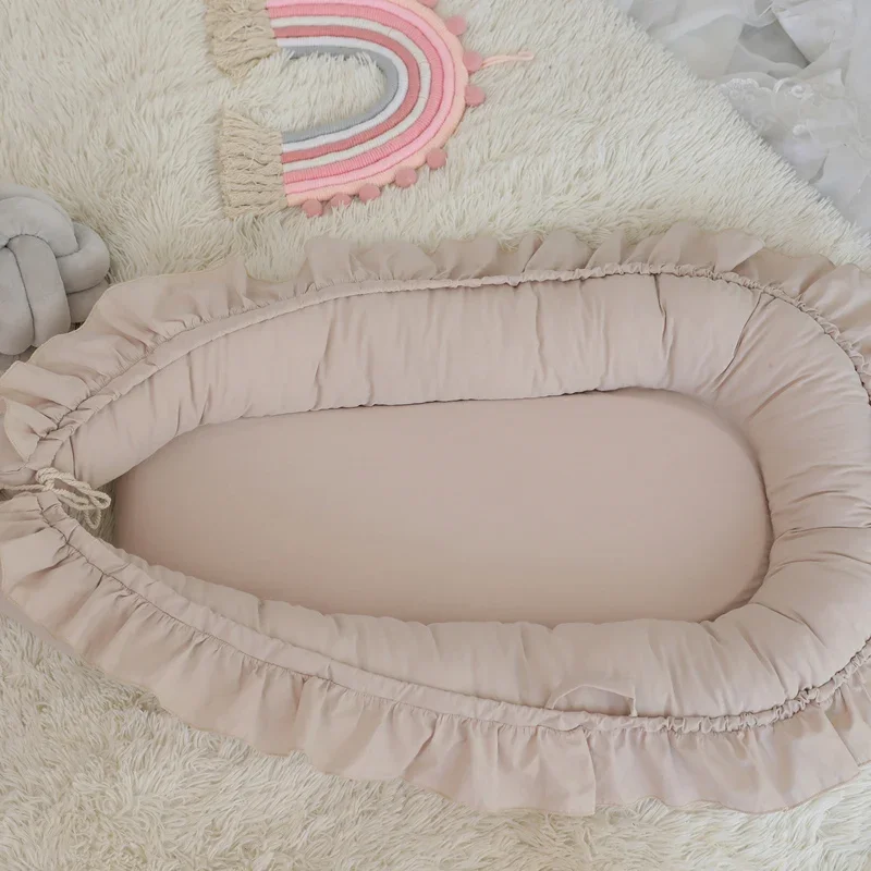 Portable Baby Cribs Removable Sleeping Nest for Baby Bed Crib with Pillow Travel Playpen Cot Infant Toddler Bed in Bed