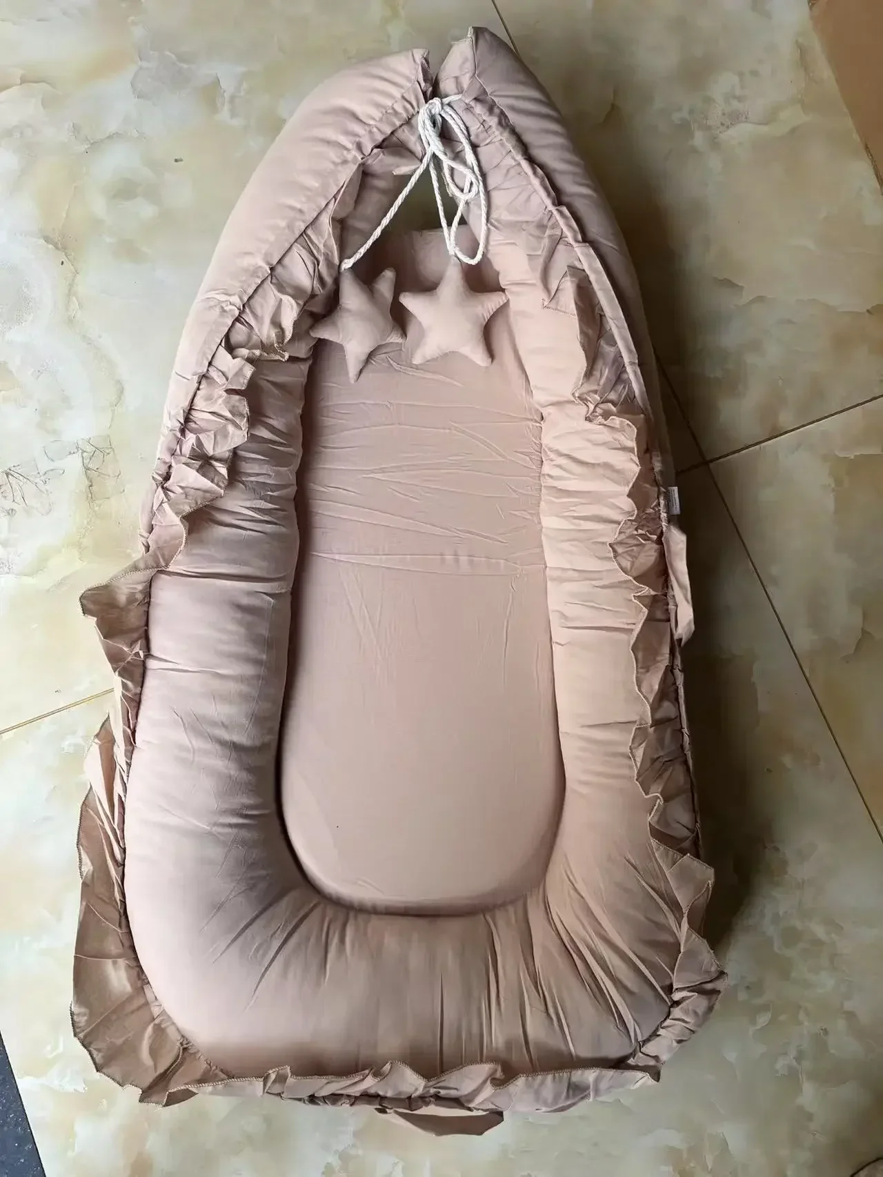 Portable Baby Cribs Removable Sleeping Nest for Baby Bed Crib with Pillow Travel Playpen Cot Infant Toddler Bed in Bed