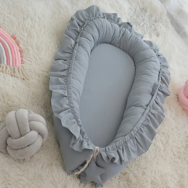 Portable Baby Cribs Removable Sleeping Nest for Baby Bed Crib with Pillow Travel Playpen Cot Infant Toddler Bed in Bed