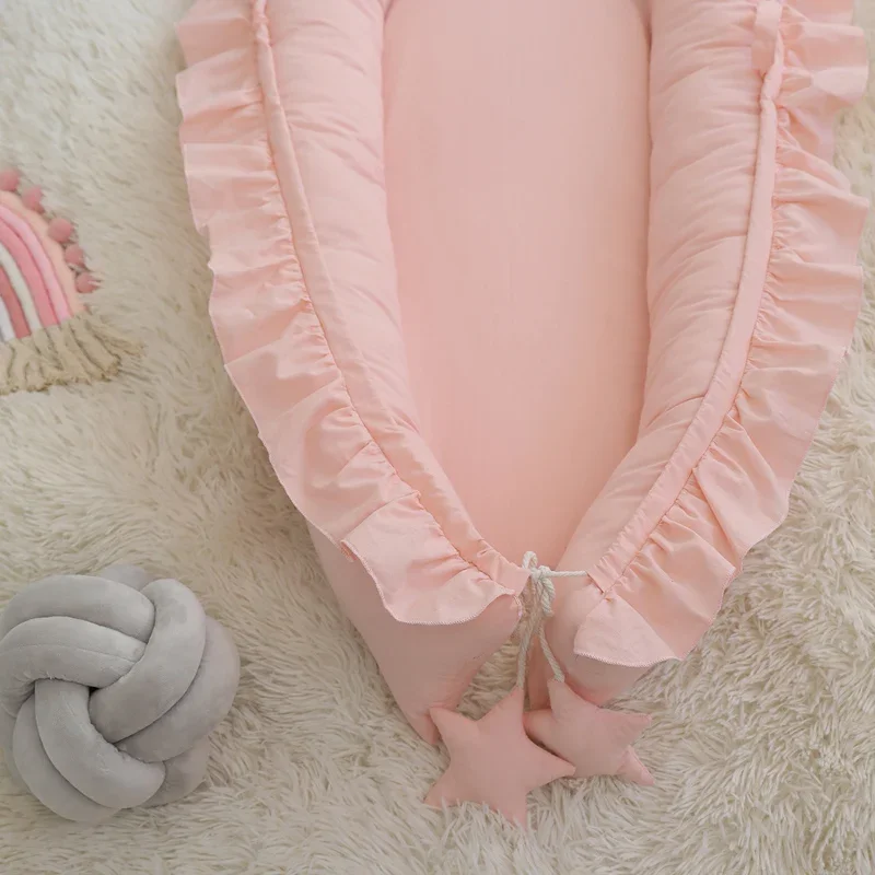 Portable Baby Cribs Removable Sleeping Nest for Baby Bed Crib with Pillow Travel Playpen Cot Infant Toddler Bed in Bed