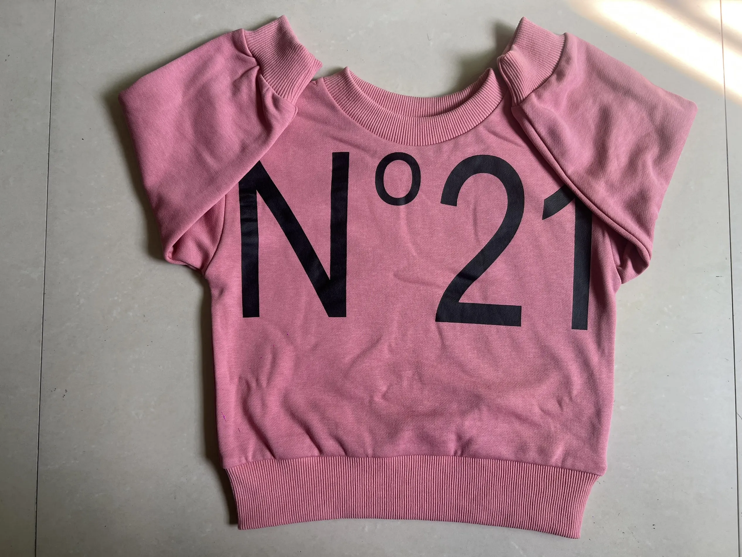 kids sweatshirts aw26 boys girls cute print long sleeve  princess sweater dress clothing sets
