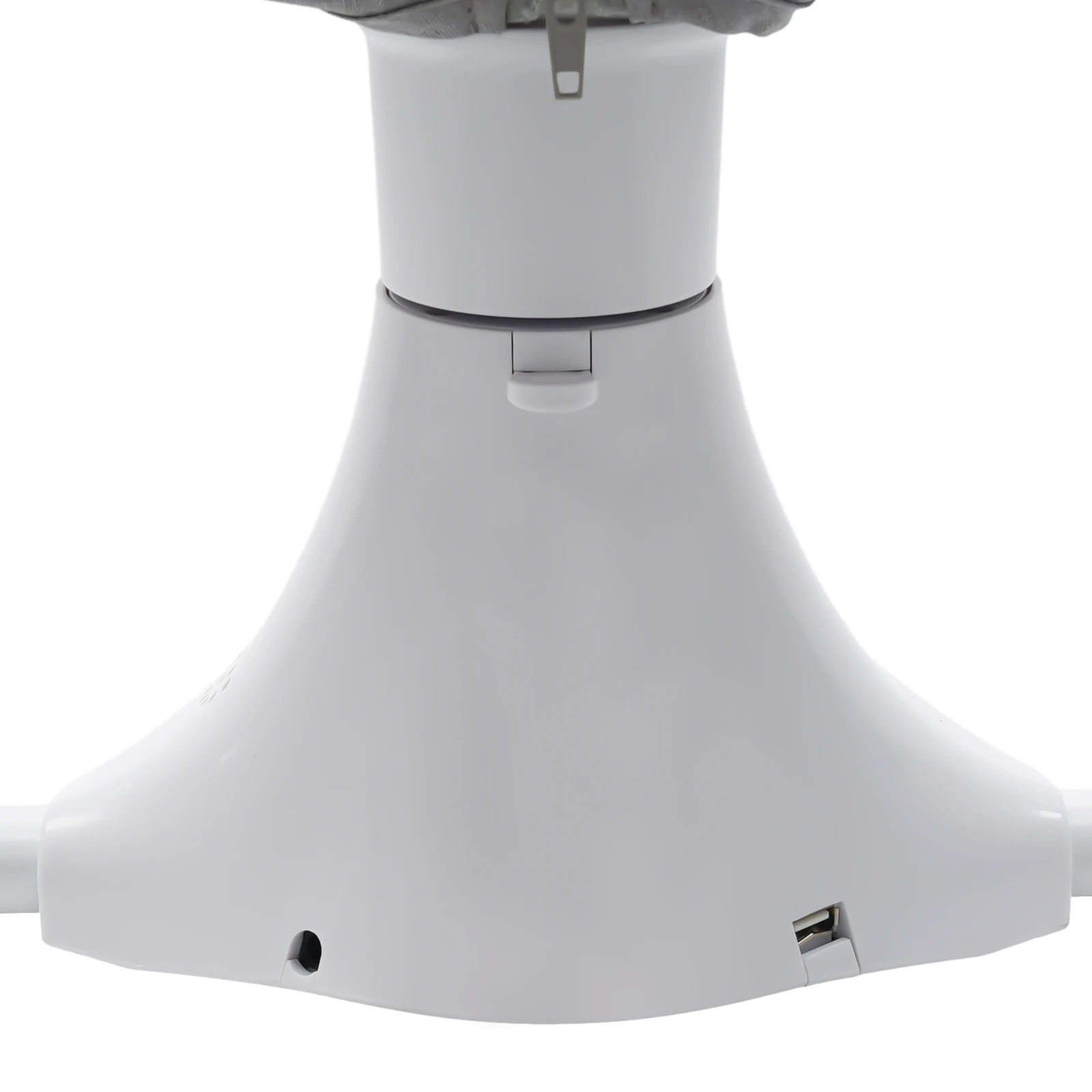 Gray Floor-mounted Automatic Swing Electric Baby Rocking Chair Three-point Harness Holds for Babies Aged 0 To 18 Months