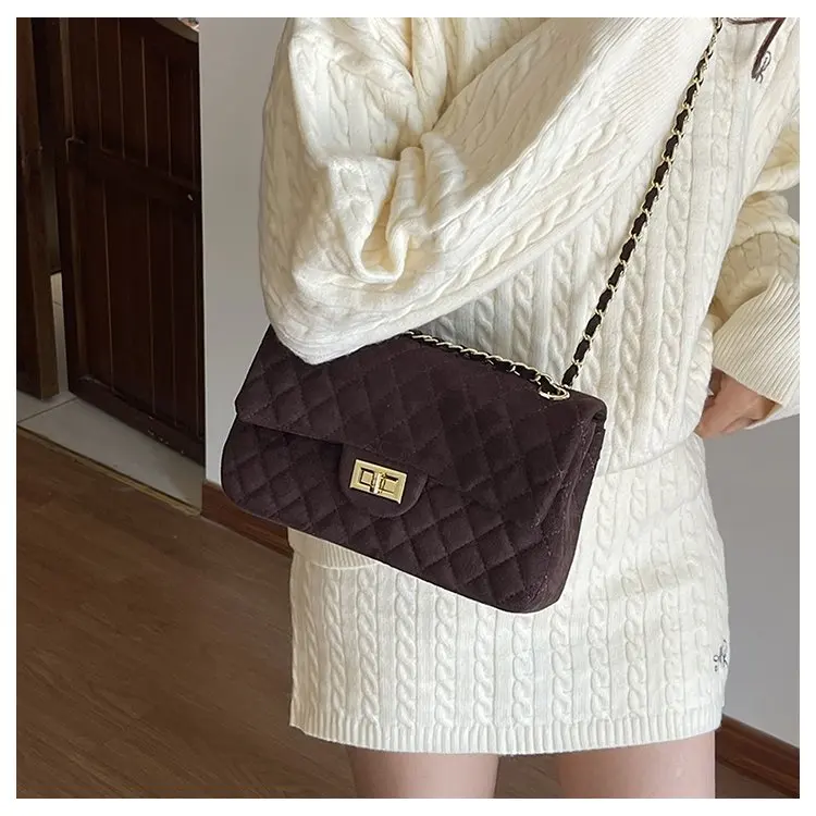 Retro Stylish Diaper Bag For Women Luxury Crossbody Handbag High-End Designer Minimalist Elegant Large Capacity Tote Bag