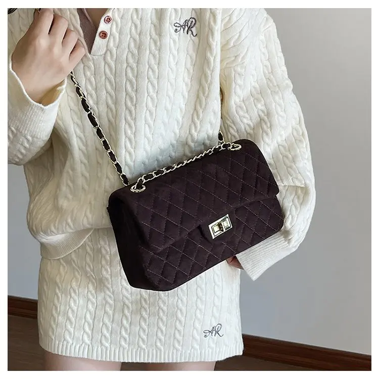 Retro Stylish Diaper Bag For Women Luxury Crossbody Handbag High-End Designer Minimalist Elegant Large Capacity Tote Bag
