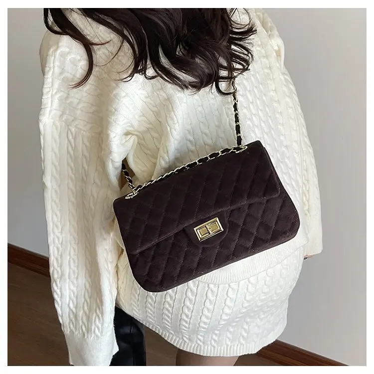 Retro Stylish Diaper Bag For Women Luxury Crossbody Handbag High-End Designer Minimalist Elegant Large Capacity Tote Bag