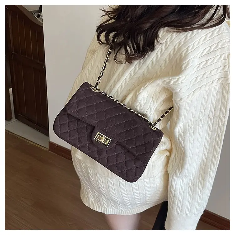 Retro Stylish Diaper Bag For Women Luxury Crossbody Handbag High-End Designer Minimalist Elegant Large Capacity Tote Bag