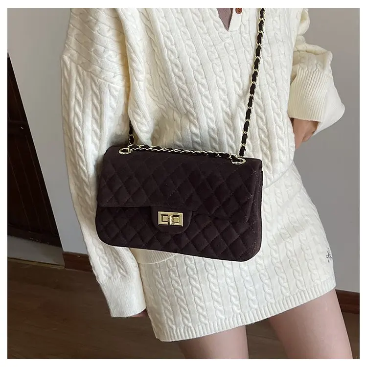 Retro Stylish Diaper Bag For Women Luxury Crossbody Handbag High-End Designer Minimalist Elegant Large Capacity Tote Bag