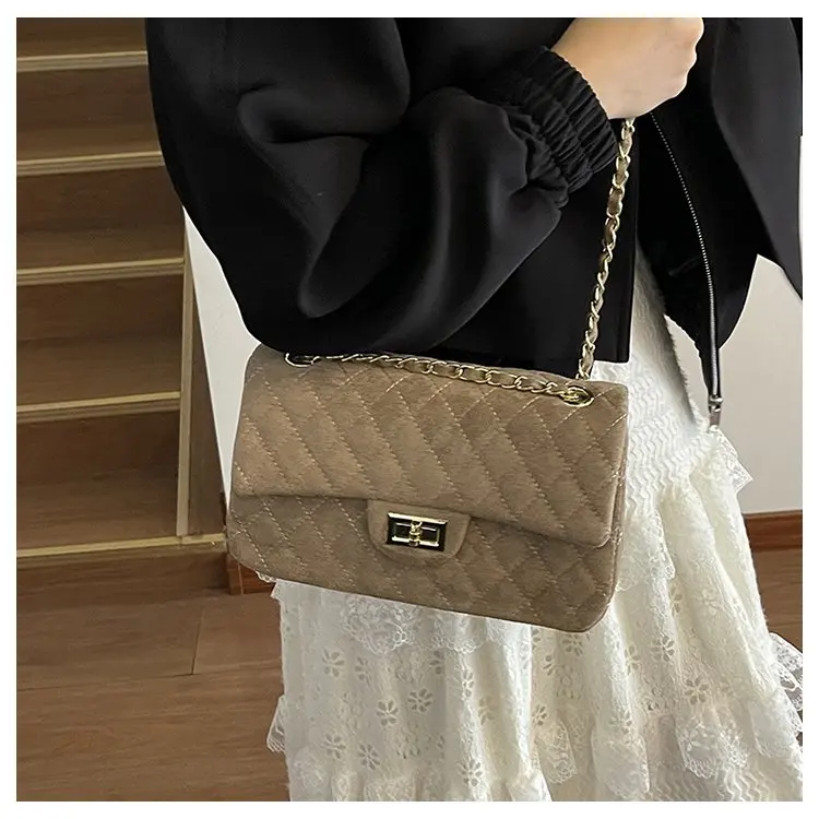 Retro Stylish Diaper Bag For Women Luxury Crossbody Handbag High-End Designer Minimalist Elegant Large Capacity Tote Bag