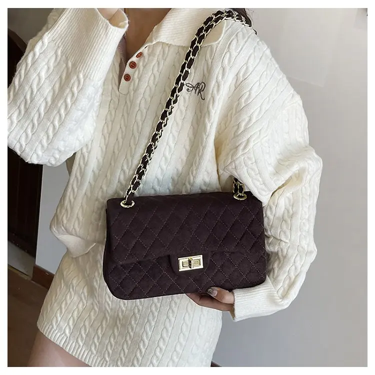 Retro Stylish Diaper Bag For Women Luxury Crossbody Handbag High-End Designer Minimalist Elegant Large Capacity Tote Bag