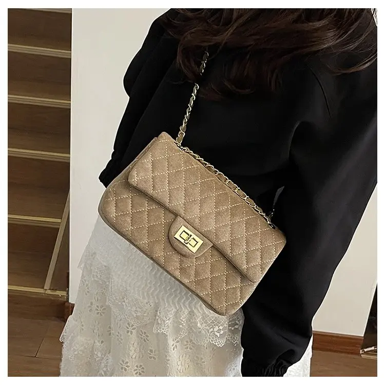 Retro Stylish Diaper Bag For Women Luxury Crossbody Handbag High-End Designer Minimalist Elegant Large Capacity Tote Bag