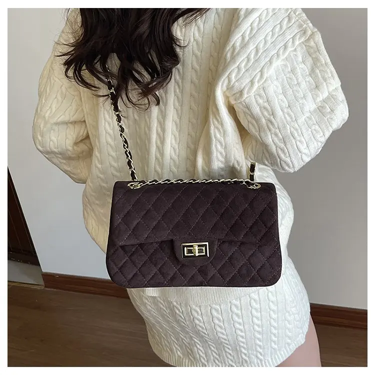 Retro Stylish Diaper Bag For Women Luxury Crossbody Handbag High-End Designer Minimalist Elegant Large Capacity Tote Bag