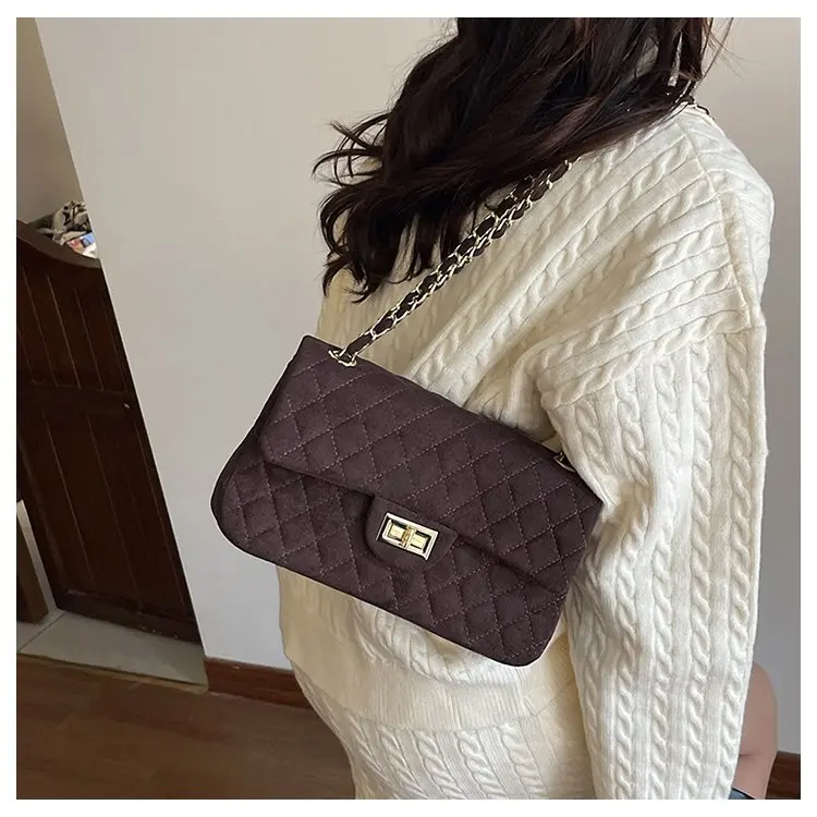 Retro Stylish Diaper Bag For Women Luxury Crossbody Handbag High-End Designer Minimalist Elegant Large Capacity Tote Bag