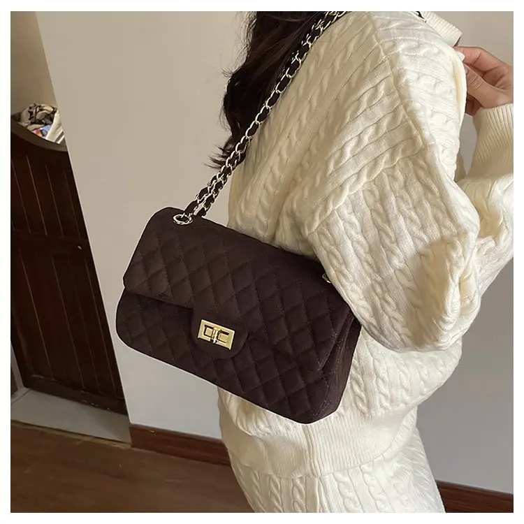 Retro Stylish Diaper Bag For Women Luxury Crossbody Handbag High-End Designer Minimalist Elegant Large Capacity Tote Bag