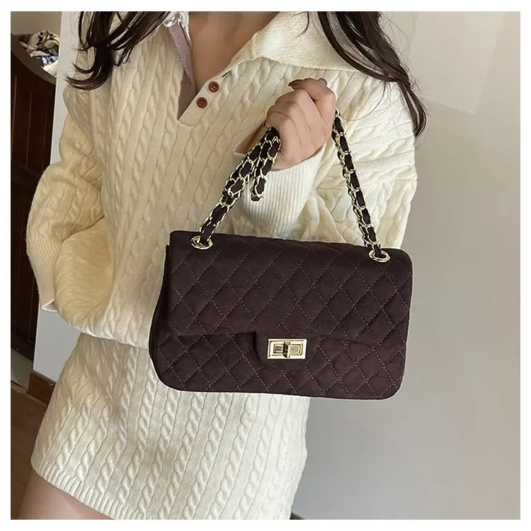 Retro Stylish Diaper Bag For Women Luxury Crossbody Handbag High-End Designer Minimalist Elegant Large Capacity Tote Bag