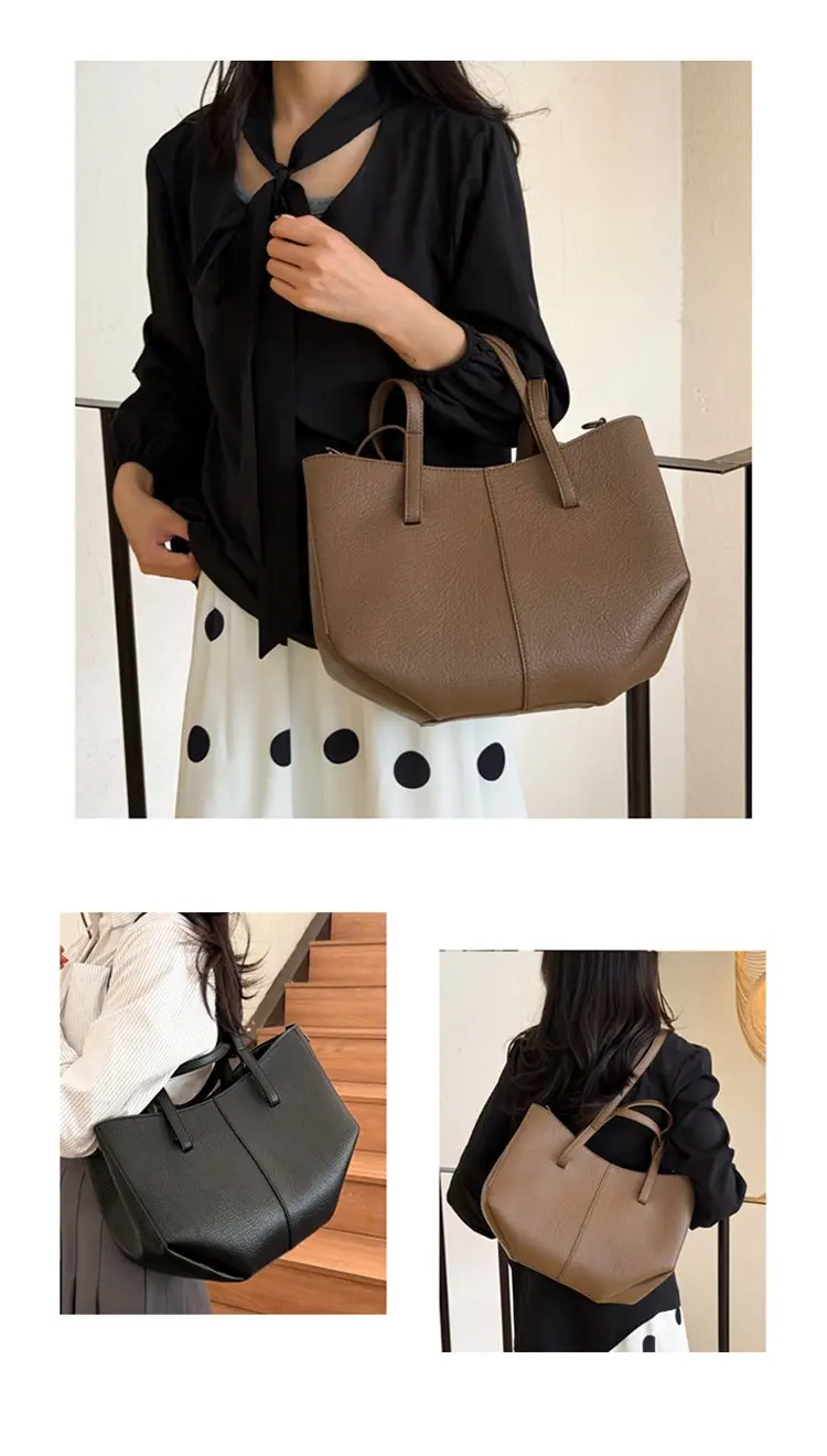 Large capacity outdoor casual handbag, new fashionable zipper shoulder bag, women's fashionable crossbody bag