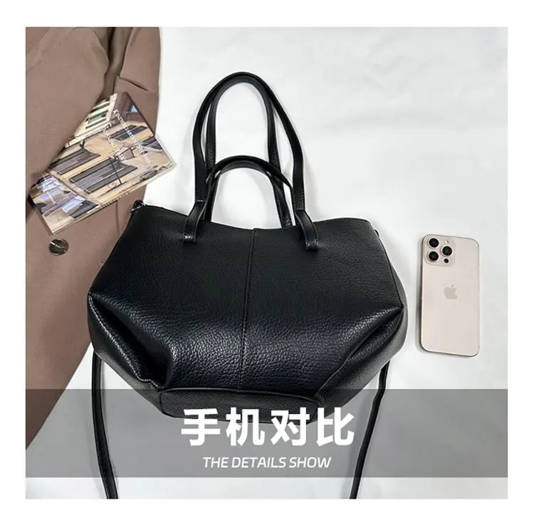 Large capacity outdoor casual handbag, new fashionable zipper shoulder bag, women's fashionable crossbody bag