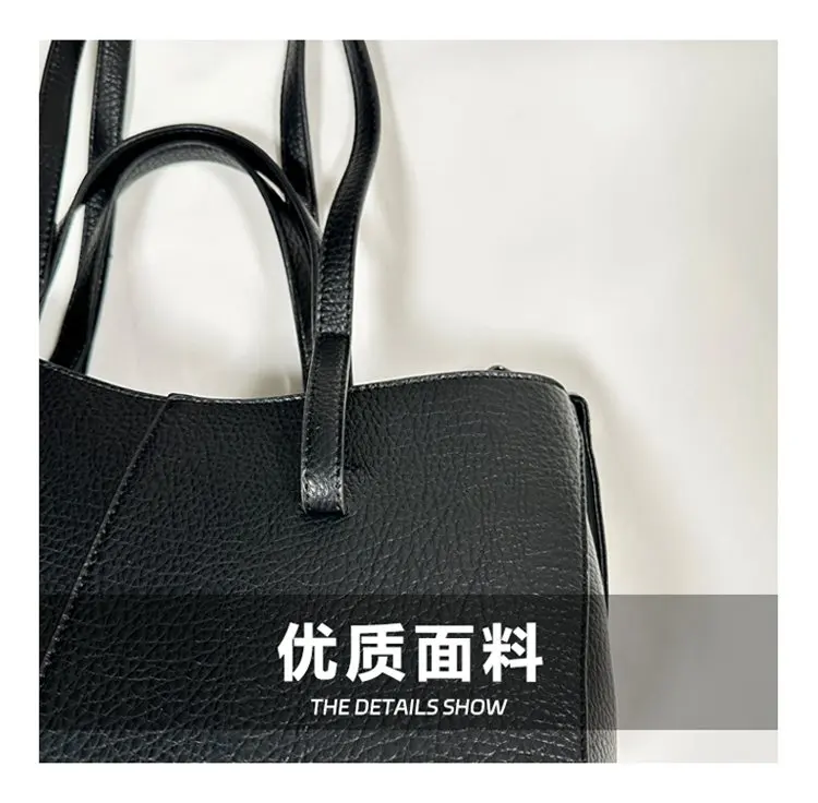 Large capacity outdoor casual handbag, new fashionable zipper shoulder bag, women's fashionable crossbody bag