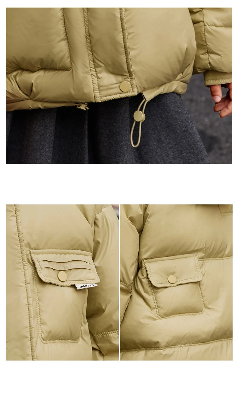 UNITIM 2026 Winter Down Jacket For Girl 90% White Duck Down Hooded Thick Warm Teenage Girl Outwear Coat 5-16 Years Kids Parkas