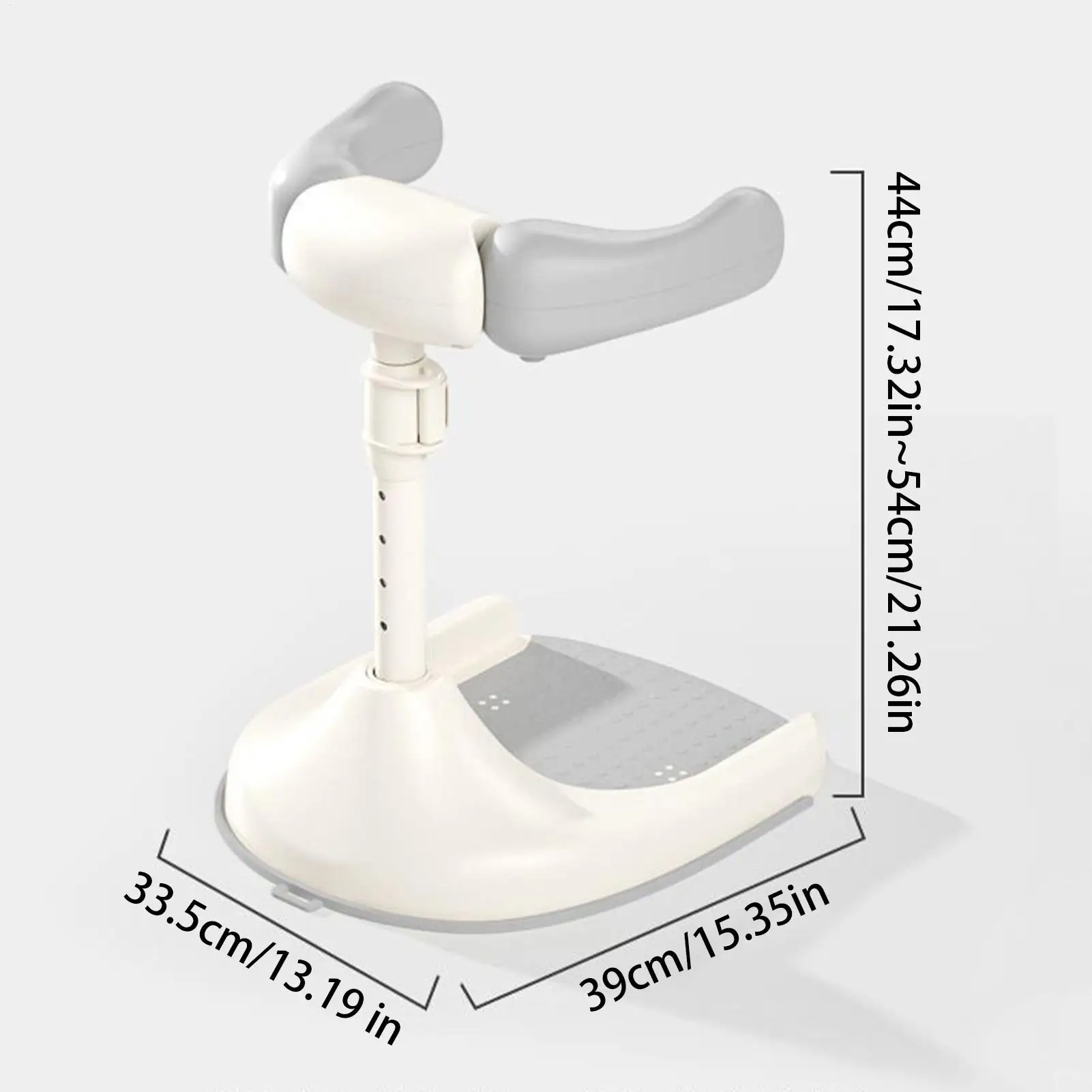 Baby Standing Shower Stand Foldable Bathing Device Baby Bath Stand Support Adjustable Household Bath Rack for Kids Boys Girls