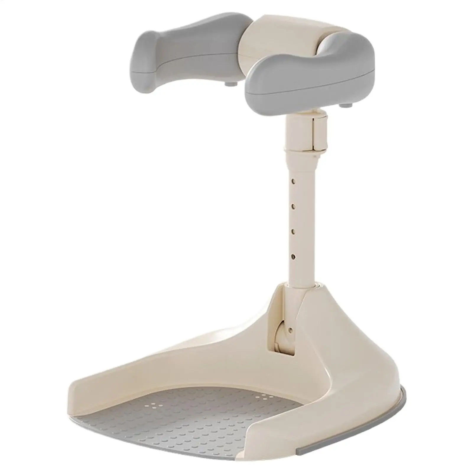 Baby Standing Shower Stand Foldable Bathing Device Baby Bath Stand Support Adjustable Household Bath Rack for Kids Boys Girls