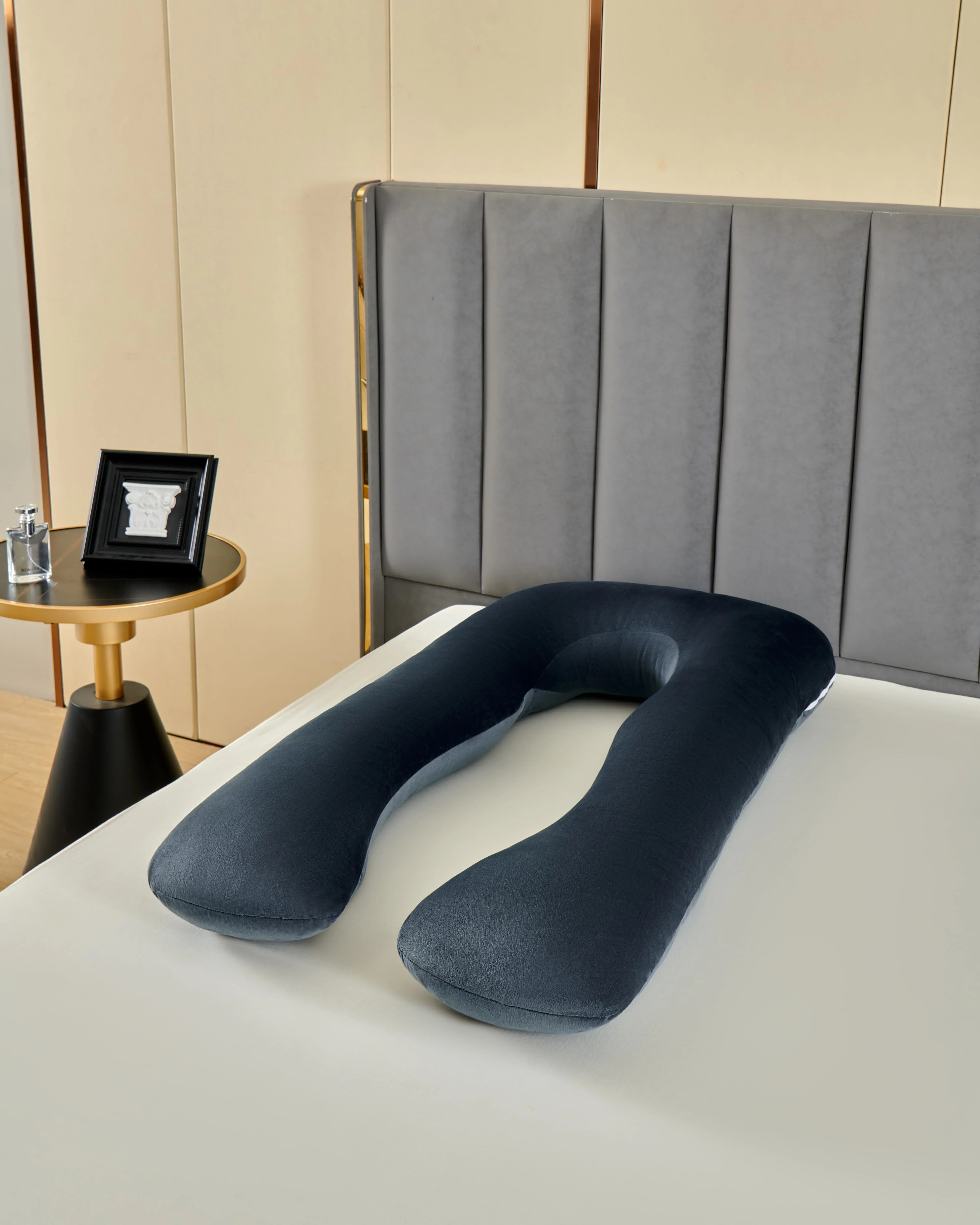 U Shaped Pregnancy Pillow Full Body Maternity Support Cushion Soft Fleece For Side Sleepers Lumbar Abdominal Back Sleeping Support