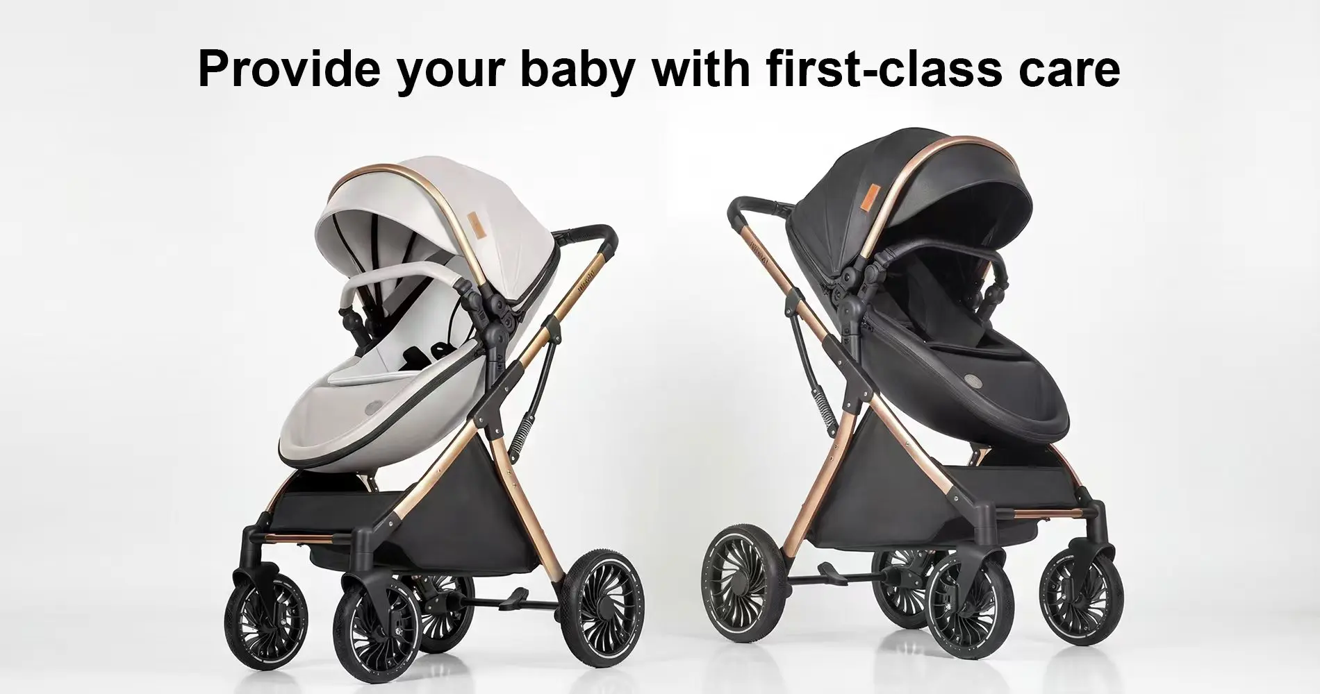 3 in 1 Stroller Baby Stroller Baby Car Luxury High Quality High Landscape Lightweight Portable Foldable Travel Pram Multi Functional Stroller with Baby Car Seat Mattress and Storage Bag Fashion Casual Shopping Cart 