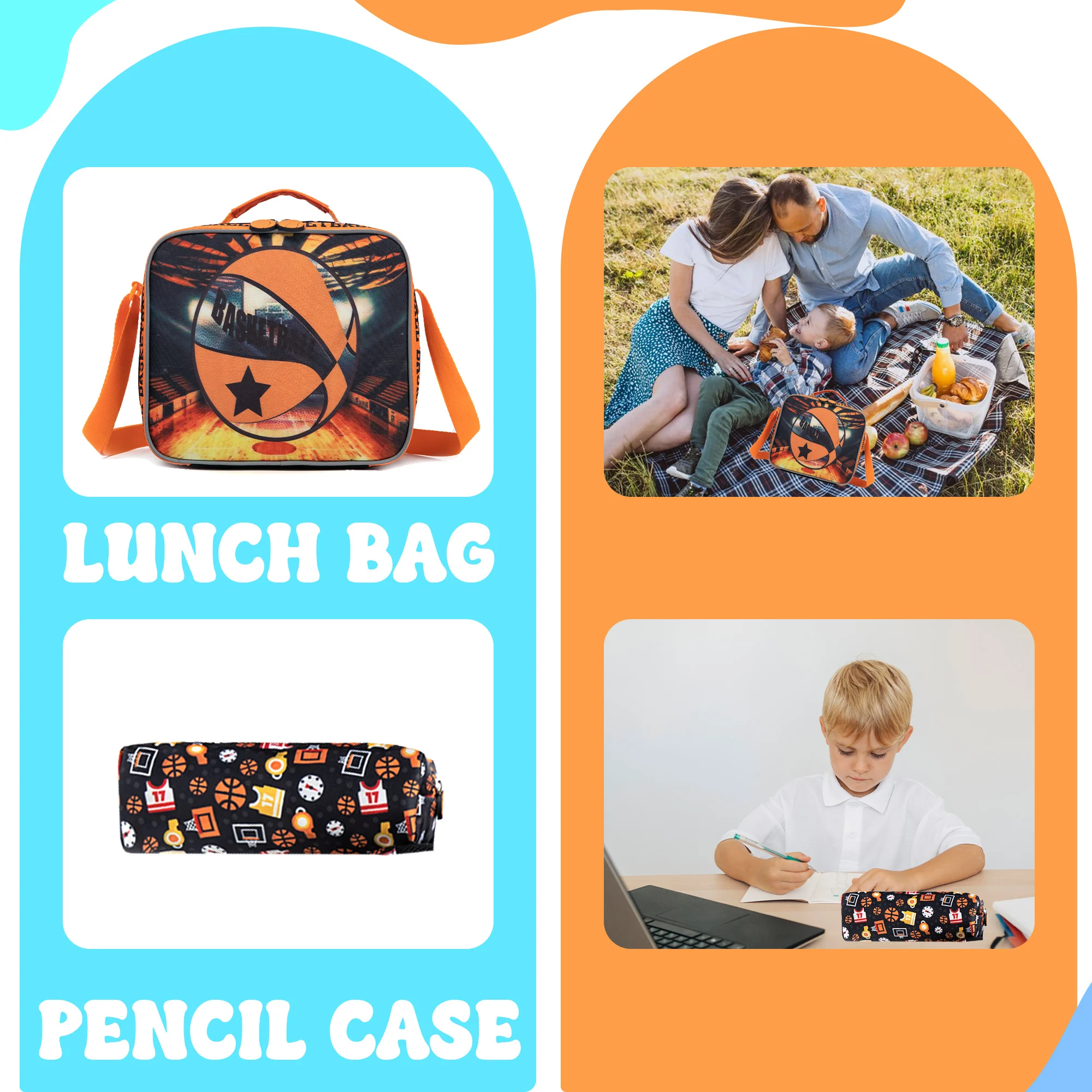 Meetbelify Backpack for Girls Backpacks for Elementary Preschool Students Kids School Cute Backpack with Lunch Box