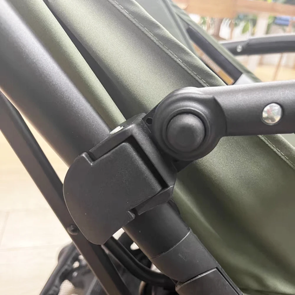 Stroller Armrest For Bugaboo Butterfly Buggy Bumper Bar with Leather Cover Adjustable Foldable Baby Replacement Accessories