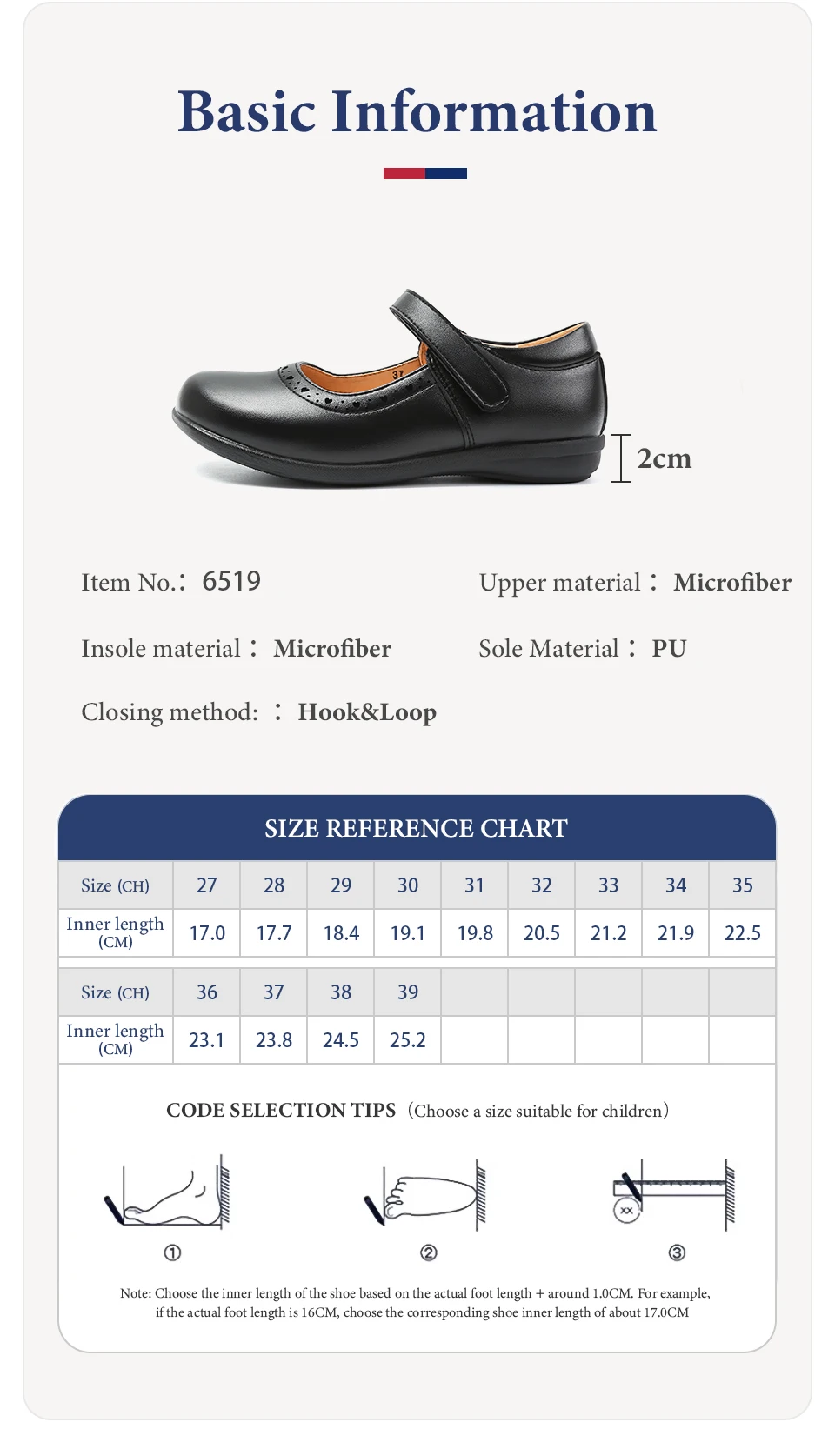 Female Shoe Girl Shoes Black Middle School Student Soft Bottom Comfortable Flat Princess Girls Children's Mother Kids Mary Jane