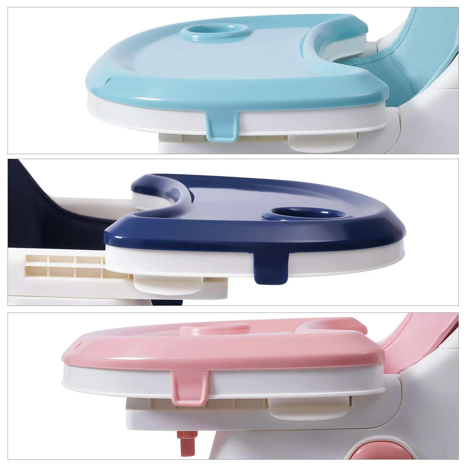 Kids High Chair Baby High Chairs from Birth Children's High Chair with Tray for Eating Baby Eating Chair Height Adjustable