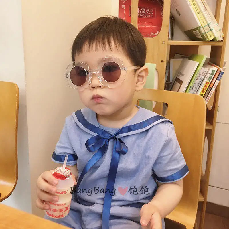 Summer Sister and Brother Clothing Blue Navy Style Dress Short Sleeve Shorts British Academy Dress Set Spanish Baby Clothes