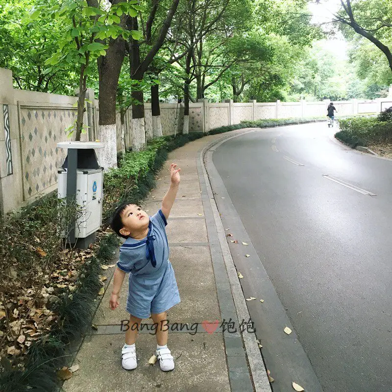 Summer Sister and Brother Clothing Blue Navy Style Dress Short Sleeve Shorts British Academy Dress Set Spanish Baby Clothes