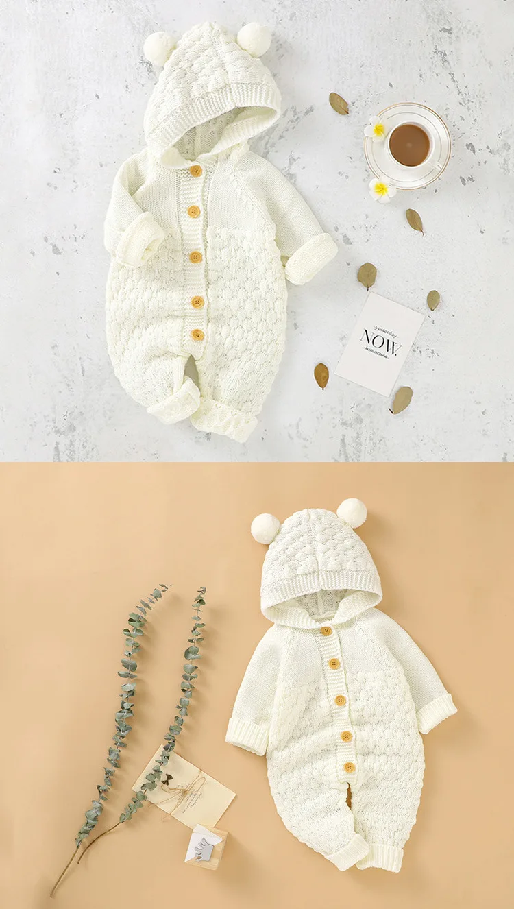 Baby Gift Box Set Cotton Boy and Girl Baby Bear Set Wooden Toy Suitcase Spring Autumn and Winter Gifts