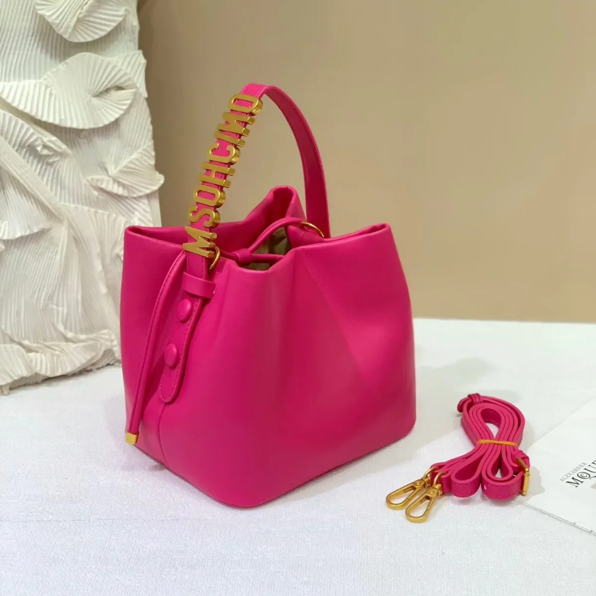 Designer Letter Logo Diaper Bag: Elegant Leather Crossbody Bag For Women With Minimalist Style And Large Tote Capacity