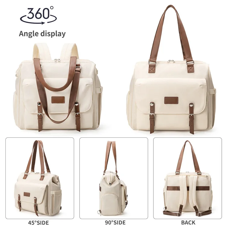 PANGDUBE Diaper Bag Backpack Large Capacity Waterproof Maternity Nappy Bag with Insulated Bottle Pocket Shoe Compartment Luggage