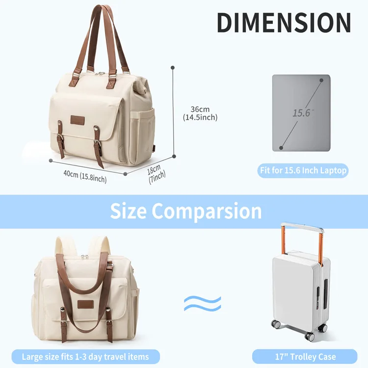 PANGDUBE Diaper Bag Backpack Large Capacity Waterproof Maternity Nappy Bag with Insulated Bottle Pocket Shoe Compartment Luggage