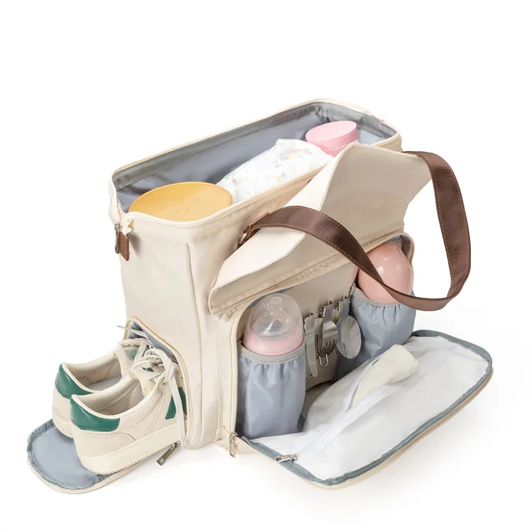 PANGDUBE Diaper Bag Backpack Large Capacity Waterproof Maternity Nappy Bag with Insulated Bottle Pocket Shoe Compartment Luggage