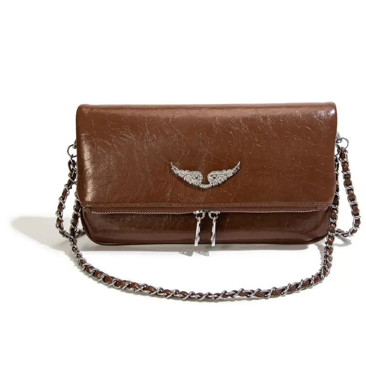Unique Stylish Diaper Bag For Ladies Leather Handbag Crossbody Vintage Elegant Classic Luxury Trendy Simple Casual Tote