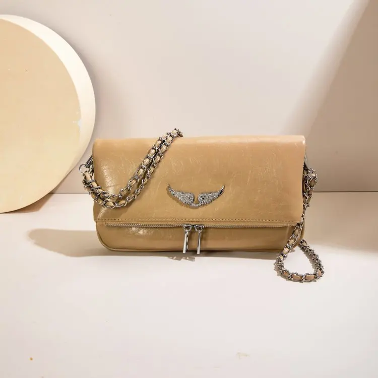 Unique Stylish Diaper Bag For Ladies Leather Handbag Crossbody Vintage Elegant Classic Luxury Trendy Simple Casual Tote