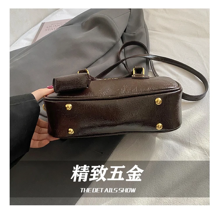 Trendy Classic Designer Diaper Bag Women's Large Capacity Leather Tote Luxury Minimalist Elegant Vintage Fashionable Shoulder