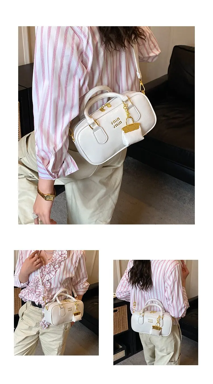 Trendy Classic Designer Diaper Bag Women's Large Capacity Leather Tote Luxury Minimalist Elegant Vintage Fashionable Shoulder